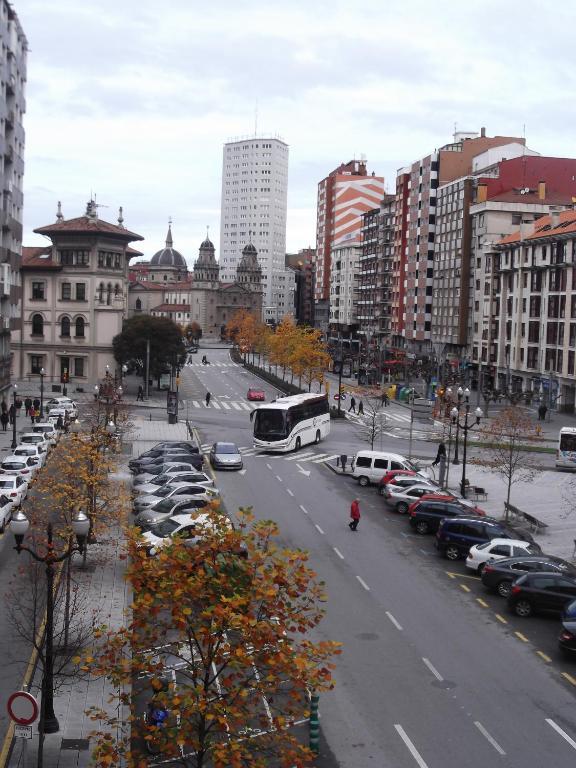 Pension Plaza Gijón Exterior foto