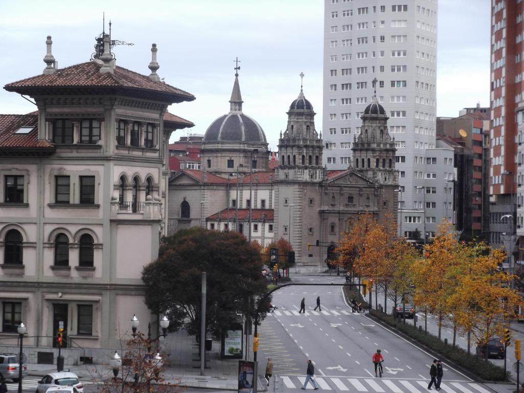 Pension Plaza Gijón Exterior foto